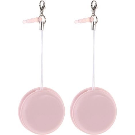 Stück Macaron-Bildschirmreiniger für Handys und Brillen, inklusive Reinigungstuch für Brillen und Kameralinsen-Pink (1/3)