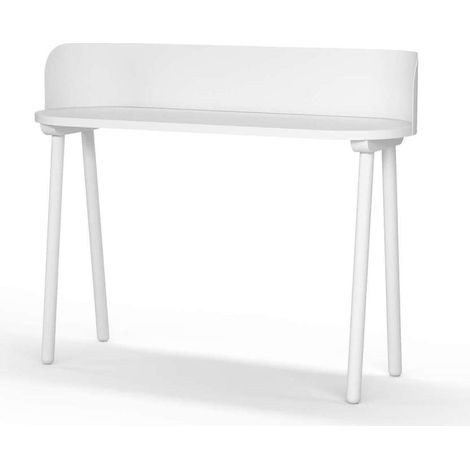 Mesa estudio Mod-634 acabado en color blanco, 40 x 120 x 95 cm (fondo x ancho x alto) (1/5)