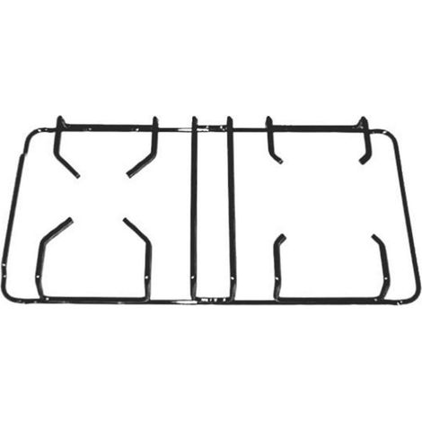 GRIGLIA CENTRALE NERA PER CUCINA GAS ADATTA A FRANKE 45,4 x 23,9 P 1553 (1/2)