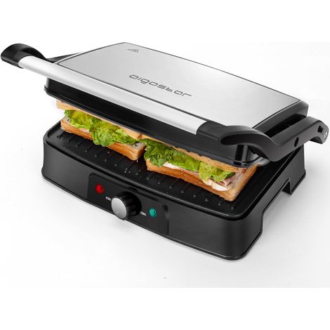 Aigostar KingKong Panini Maker Griglia Multifunzione 1500W 180° Antiaderente (1/5)