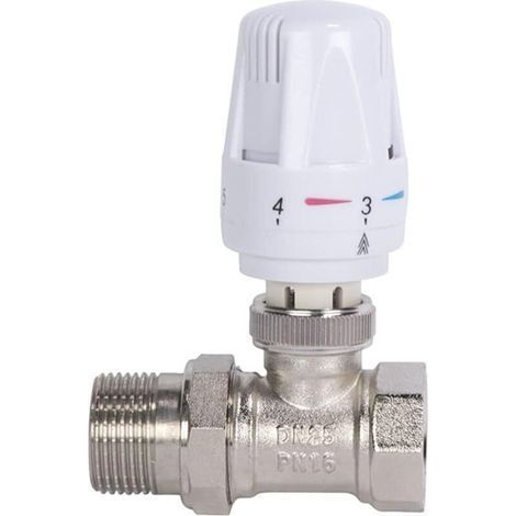Thermostatic valve for steam radiator, thermostatic valve for radiator, temperature controller for underfloor heating (automatic thermostatic valve) (1/4)