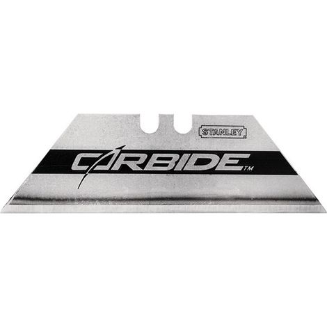 Carta di 50 lame per coltelli trapezoidali STANLEY Carbide Fatmax 62 mm - 8-11-800