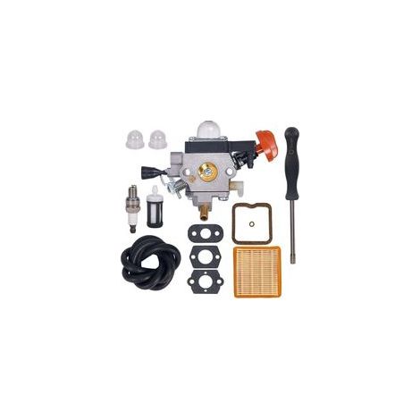 Vergaser für Stihl FS131, FS131R, FS311, KM131, HT131, HT132, HT133, HT134, HT135 ersetzt das Tuning-Kit 4180-120-0617 mit dem Luftfilter-Kit 4180 1417 0300