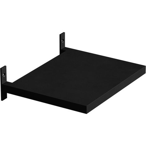 Étagère Murale d'Appoint "Avignon" 35cm Noir (1/5)