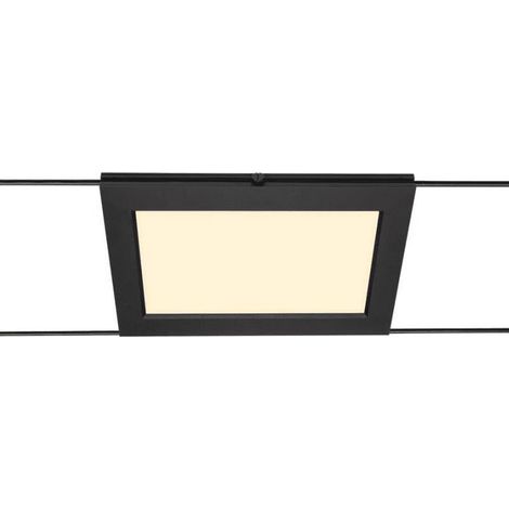 SLV – Lampe sur câble PLYTTA intérieur noir – Spot LED 98W 2700K – Aluminium pour éclairage moderne – Système basse tension T.B.T. (1/4)