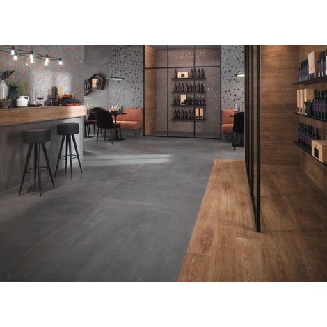 Carrelage Intérieur Effet Béton BOOST 120x120 cm Smoke Boost (1/2)
