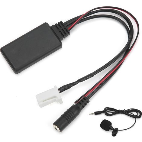 Adaptateur Bluetooth Audio AUX Entrée Microphone Kit Mains Libres Câblé Compatible Suzuki Swift/Vitara/Jimny (1/5)