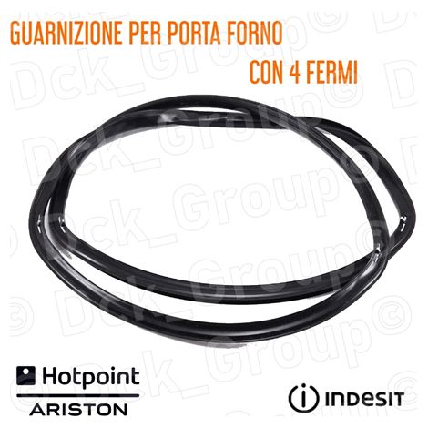 Guarnizione Porta Forno Ariston Indesit Hotpoint 4 Lati per C00081579 Mod. FB/FO
