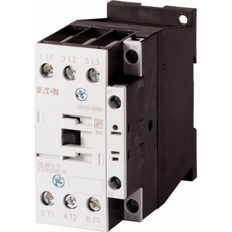Contacteur de puissance 3p+1F 5HP/600VAC SEMI F47 EATON DILMF8-10(RAC48)