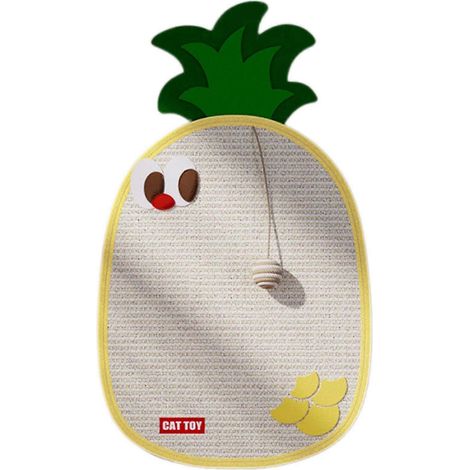 Katzenkratzbrett Fruity Fun Wandkratzbrett mit Saugnäpfen fürs Schlafzimmer