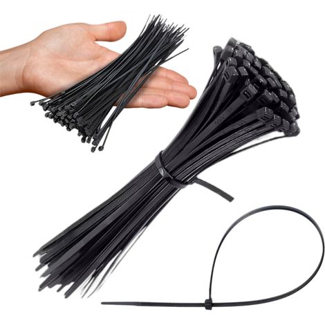 Bridas de plástico para cables 4x200 mm (1/5)