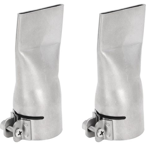 JSSEVN-2 Boquillas de soldadura de boca plana ancha de 40 mm, accesorios de soldadura, boquilla de pistola de calor de acero inoxidable (1/5)