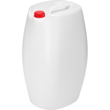 Garronda Jerrican Eau sans BPA jerrican Alimentaire d'eau bidon 60L jerrican Eau 60L bidon Etanche Reservoir Eau Camping Car bidon Eau Camping Accessoires Blanc GD-0082