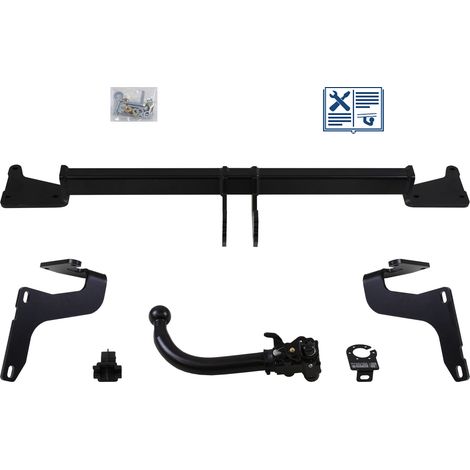 Attelage rotule démontable AUTO-HAK + faisceau Trail-Tec universel 7 broches - PEUGEOT 308 II (1/2)