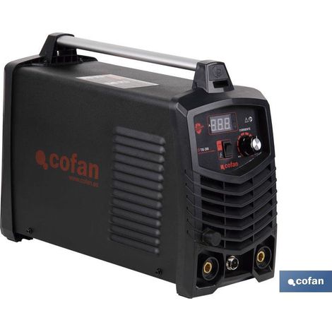 COFAN soldador inverter eléctrico mma-160a/tig-200 , Inverter de soldar TIG/MMA, o solo TIG. Portátil y ligero, fácil de transportar. Tecnología avanzada de inversor IGBT con ahorr (1/5)