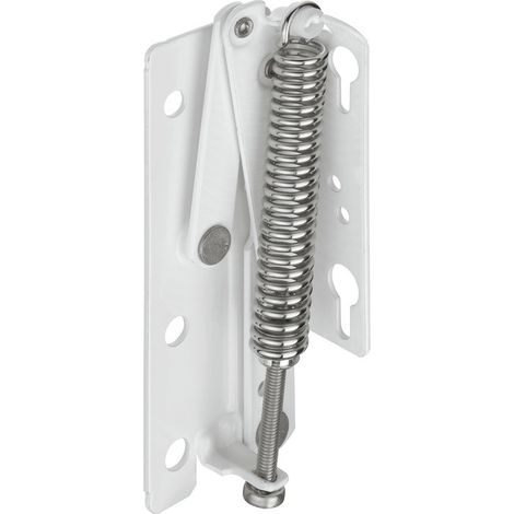 Compas de relevage gauche force 15kg acier plastifié blanc - 372.45.710