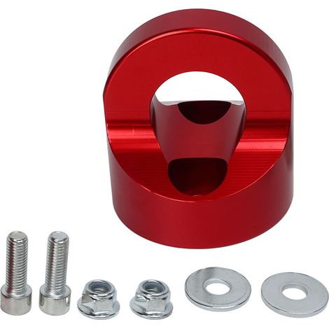 Gancio di traino anteriore, anello di traino, ancoraggio di fissaggio rosso, elevata resistenza alla rottura, ricambio per Polaris RZR XP 1000 2014 – 2020. (1/4)