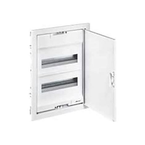 Quadro elettrico NEDBOX con porta metallica ultrapiatta 1 fila da 12 + 2 mod. LEGRAND 001531