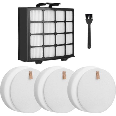 Filtres de rechange pour aspirateur vertical Shark Vertex DuoClean PowerFin AZ2000, AZ2000W, AZ2002, référence XFFKAZ2000, XHFAZ2000 (1/5)