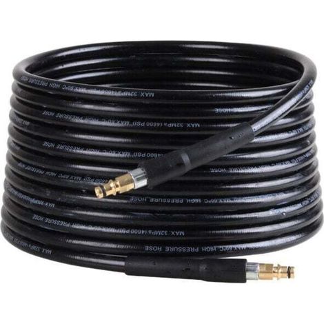 15 m Tuyau pour Kärcher nettoyeur haute pression, flexible pour Kärcher nettoyeur haute pression, Tuyau à haute pression pour Kärcher K2 K3 K4 K5 K6 K7 Connecteur rapide-- (1/5)