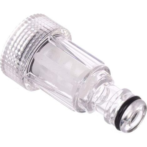 Filtre à eau pour nettoyeur haute pression Raccord 3/4" Compatible avec les connecteurs de jardin (1/3)