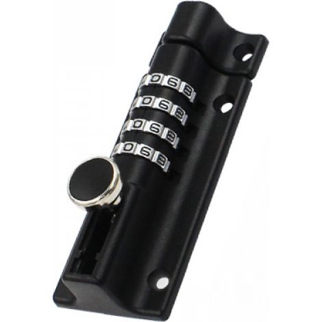 BRAVIX Loquet de Verrouillage à Combinaison, [étanche-2 Pcs] Verrou de Porte à Code, Imperméable Verrou à Combinaison à 4 Chiffres avec Vis de Fixation de Sécurité pour Armoire, Garage,l'école (1/3)