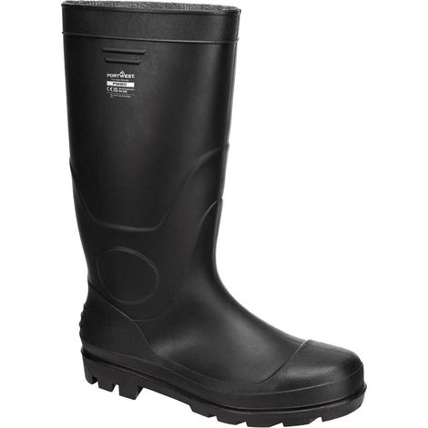 Stivale in PVC Wellington 04 Colore: Nero Taglia 37 - Portwest