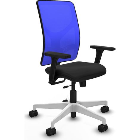 Bürostuhl piqueras y crespo Motilla schwarz verstellbare Rückenstütze (1/2)