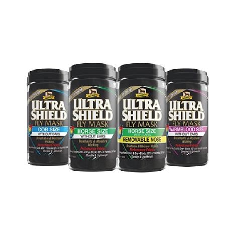 Vetnova Ultrashield Maschera a mosca, cavallo senza orecchie 1 UD - mediana senza orecchie