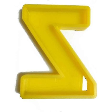 Moule en silicone jaune pour décorations de lettres de l'alphabet à faire soi-même, en résine époxy. (1/4)