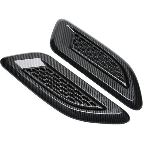 Compatible avec Hyundai pour , Couvercle De Décoration De Capot De Voiture, Capot Turbo, Couvercle De Moteur De Turbine D'admission d'air, Évent De Capot De Voiture Capot De Prise d'air (1/3)