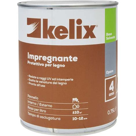 Impregnante kelix, protettivo a solvente, incolore, conf. 0,75 lt