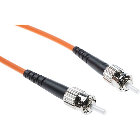 Câble fibre optique RS PRO 3m Avec connecteur / ST, OM2 Multi-mode ( Prix pour 1 )
