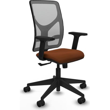 Sedia da ufficio piqueras y crespo Motilla grigio simil pelle (1/2)