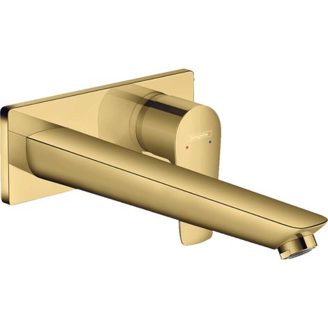Hansgrohe Talis E - Grifo de lavabo empotrado, aspecto de oro pulido 71734990 (1/2)