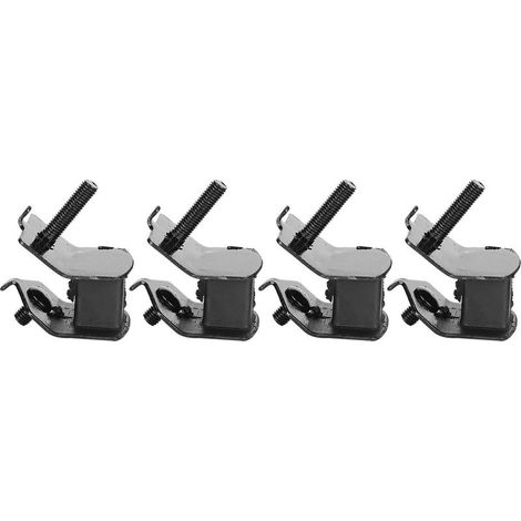 Zoternen – Support de pied anti-vibration pour générateur essence 168F/170F – 4 pièces – Matériau fer haute résistance – Absorption chocs efficace - 2kw-3kw (1/5)