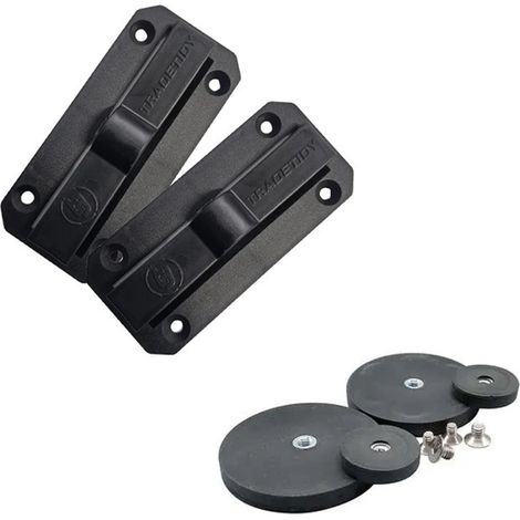 Tradetidy TT-THB Trowel Holders Van Storage Pair 150mm + Magnetic Mounting Kit