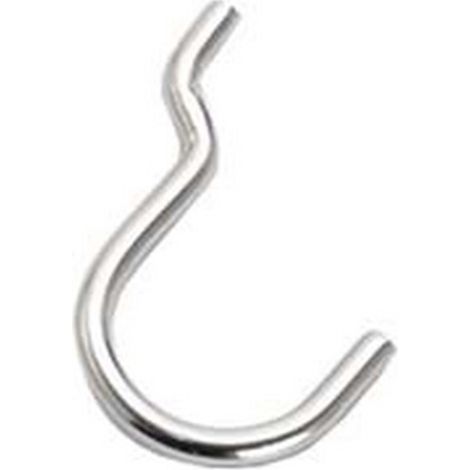 200PZ GANCI PER PANNELLI FORATI N.3 - mm.25x37
