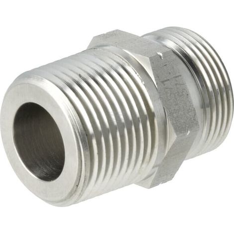 Raccord à filetage PH HYDRAULIK GES18L34NPTSS