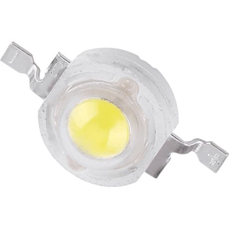 50 pastilles LED SMD 1W haute puissance pour projecteur et spot domestique, ampoules puce lumière blanche froide, lot de 50 (1/5)