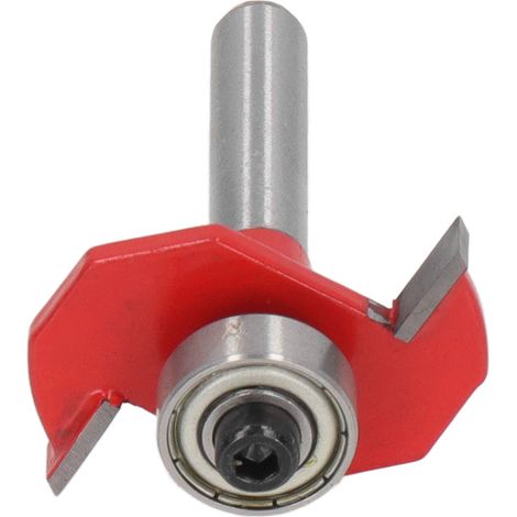 Fraise à rainurer en alliage d'acier au tungstène, à bord droit, queue de 6,35 mm (1/4"), 4 mm (5/32") (1/5)