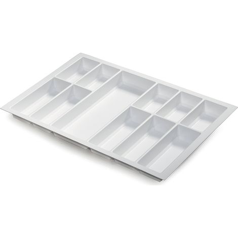 Classico Besteckkasten 722x474mm weiß strukturiert SANS MARQUE