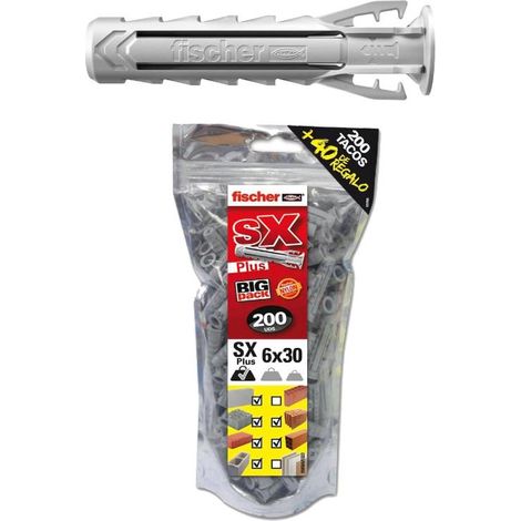 FISCHER fischer bolsa 240 und taco nylon sx plus 6 x 30 568725