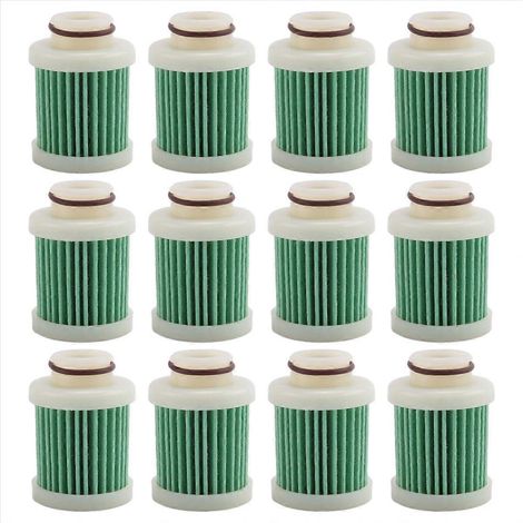 12 filtres à carburant quatre temps (marins) compatibles avec les moteurs F40A et F50, allant de 40 à 115 chevaux. (1/5)