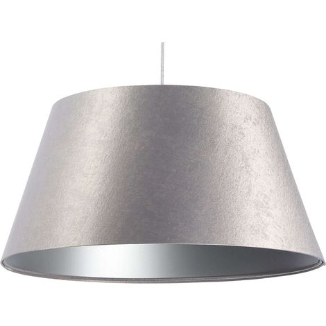 Suspension big bell - Gris et intérieur argenté (1/5)