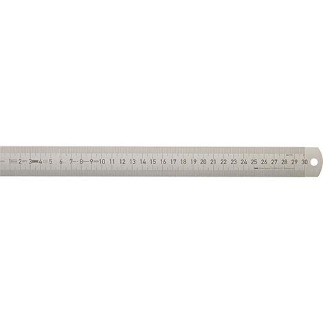 Stahlmaßstab 1500x30 mm rostfrei FORUM