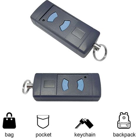 Ersatz-Handsender für Garagentorfernbedienungen, kompatibel mit HORMANN HSE2-868 HSM4-868 HS4-868 und GARADOR Promatic Gate. (1/4)