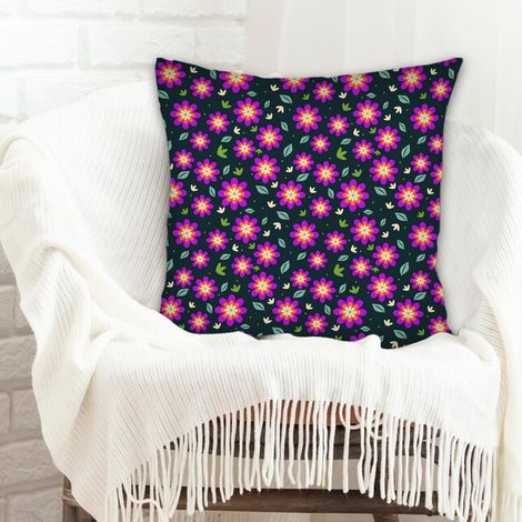 Housse de coussin 45x45 cm en polyester inaltérable pour Noël, anniversaire, ou toute occasion (1/5)