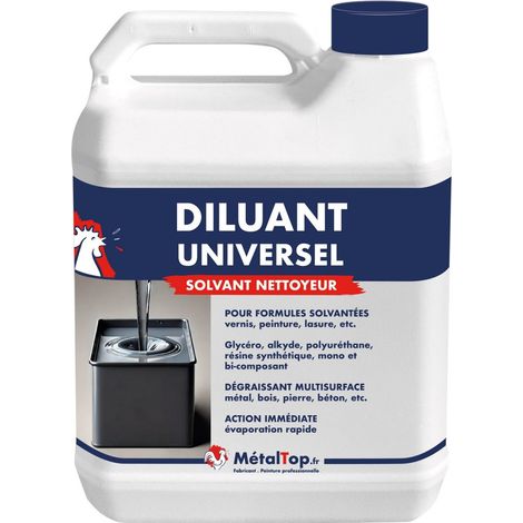 Diluant Universel - 5 L    - Incolore - Metaltop