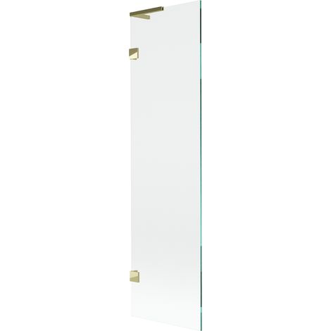 Paroi de baignoire 1 volet Mexen Lunar L 50 x 150 cm, transparent, or - 897L-050-000-50-00 (1/5)